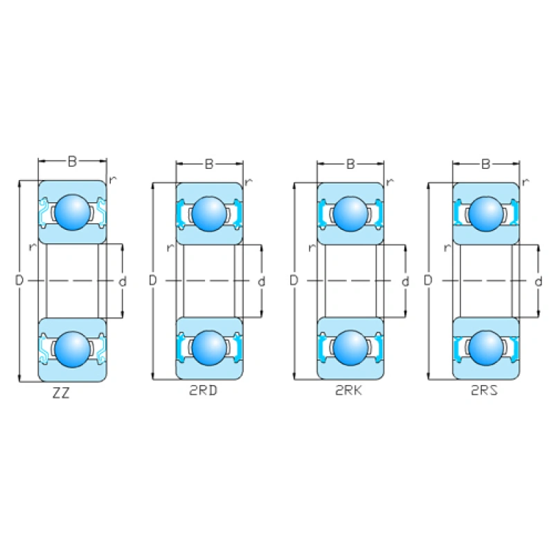 BL317 Oil bearings NSK