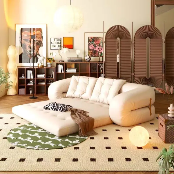 Compressed Sofa bed Soft sofa fabric sofa pea sofa