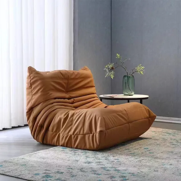 Compressed Caterpillar Lounge Chair Compressed Sofa Soft fabric sofa