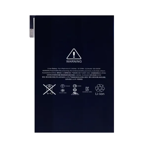 High quality OEM iPad Mini 4 A1546 battery Li-ion tablet battery