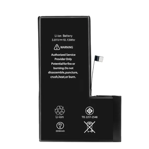 Replacement iPhone Xs battery 2658mAh mobile phone battery factory