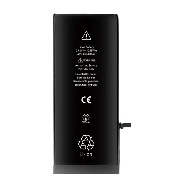 Replacement iPhone 6SP battery 2750mAh mobile phone battery factory