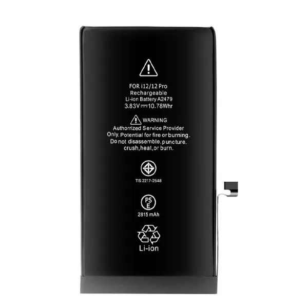 Replacement iPhone 12/12Pro A2479 battery 2815mAh mobile phone battery