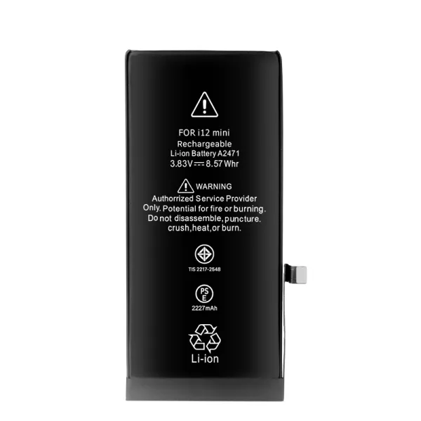 Replacement iPhone 12mini (A2471) battery 2227mAh mobile phone battery