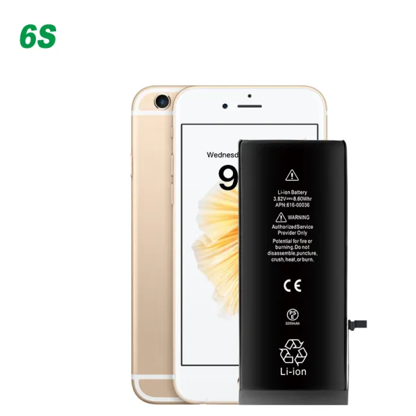 Replacement iPhone 6S battery high capacity phone battery factory