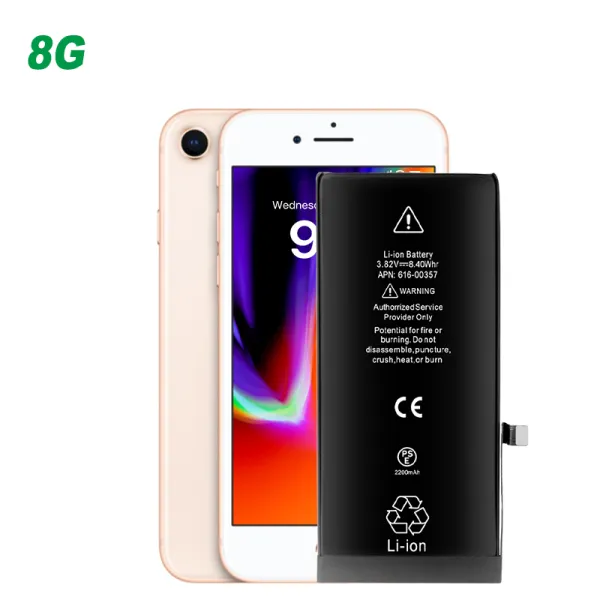 Replacement iPhone 8G battery high capacity phone battery factory