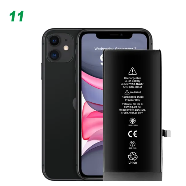 Replacement iPhone 11 battery high capacity phone battery factory