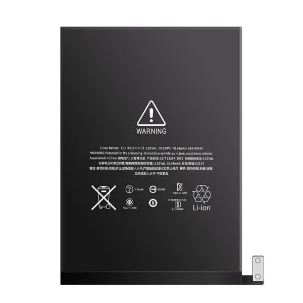 High quality OEM iPad Mini 5 A2114 battery Li-ion tablet battery