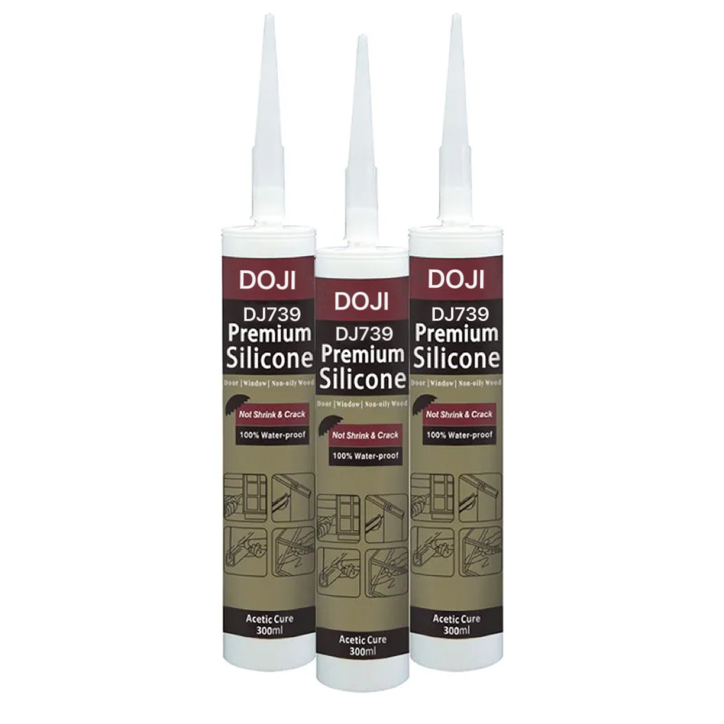 DJ739 Premium Acetic Silicone Sealant