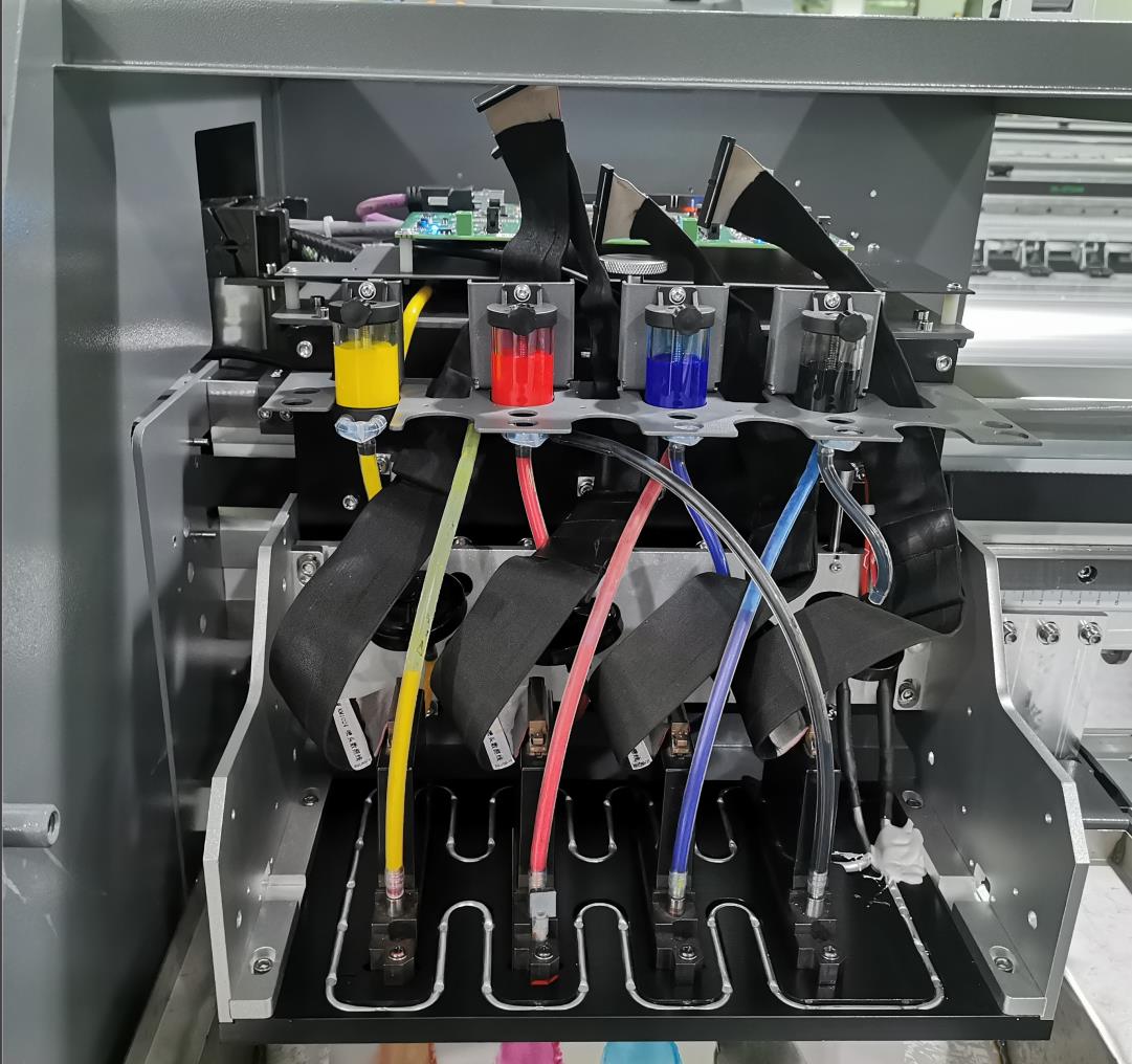 Гибкая машина Konica 512I, сольвентная печатная машина, сольвентный принтер