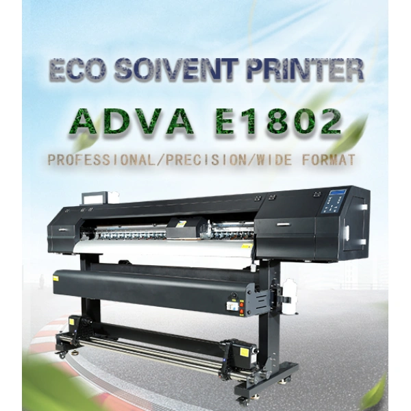eco solvent printing machine with xp600 or Epson dx5 thead printer