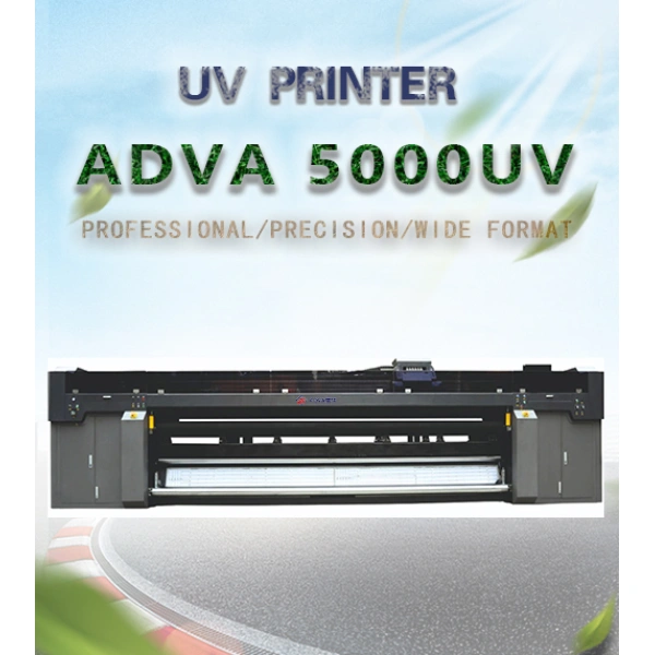 adva -- 5000uv flex bannière et imprimante de film de plafond
