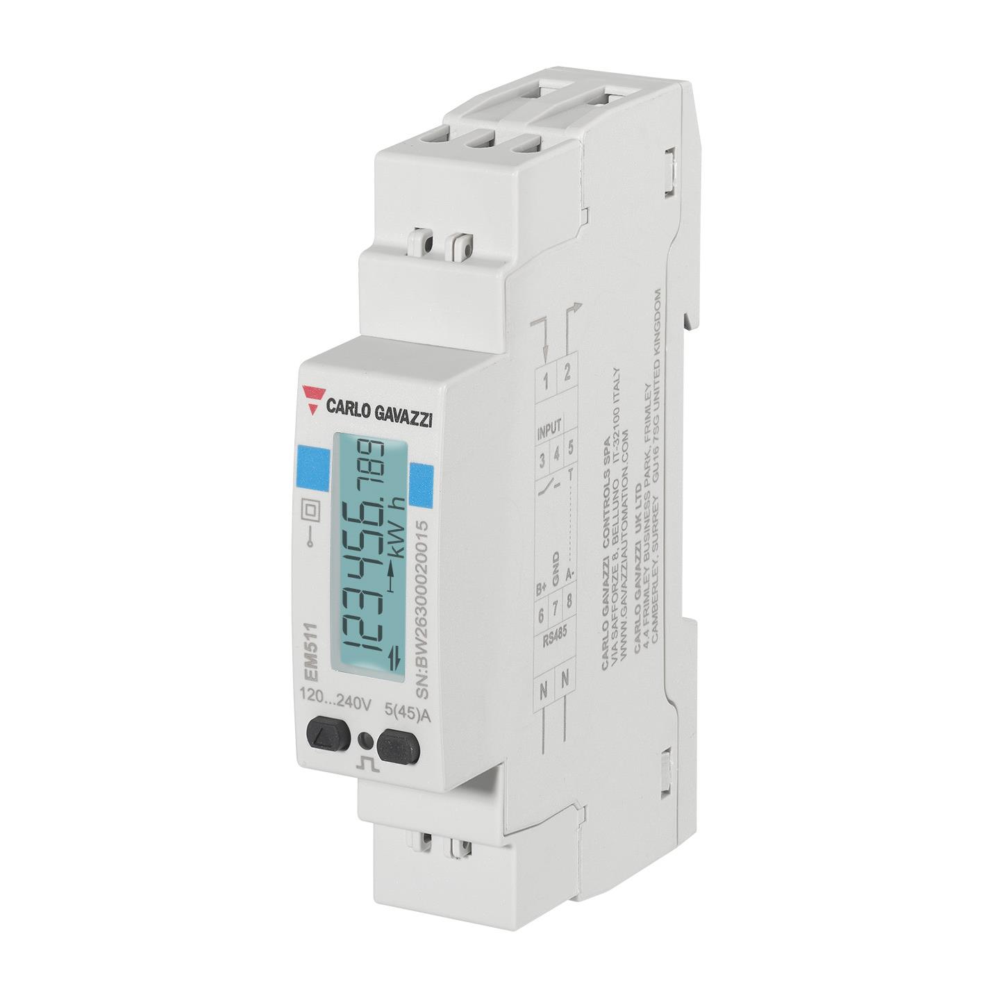 EM511DINAV81XO1X & DataSheet Test & Measurement Carlo Gavazzi Inc.