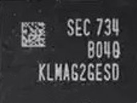 KLMAG2GESD-B04Q & DataSheet Samsung eMMC