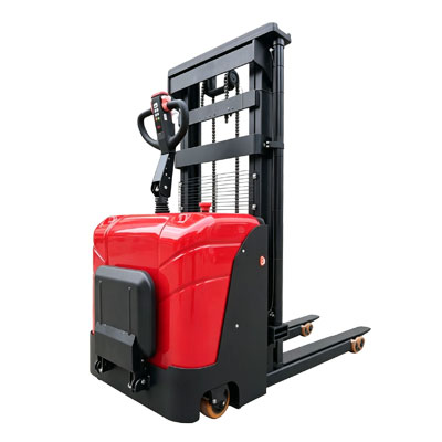 Stand-On Electric Pallet Stacker