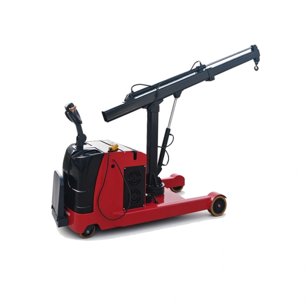 Electric Mobile Floor Crane | Hydraulic Mini Crane for Workshop Lifting