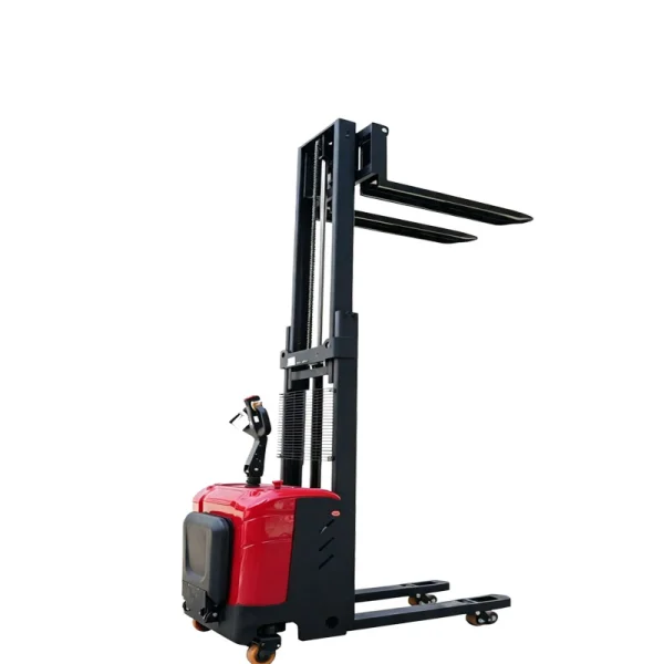 2 Ton Electric Dual-Lifting Stand-On Stacker | Voril