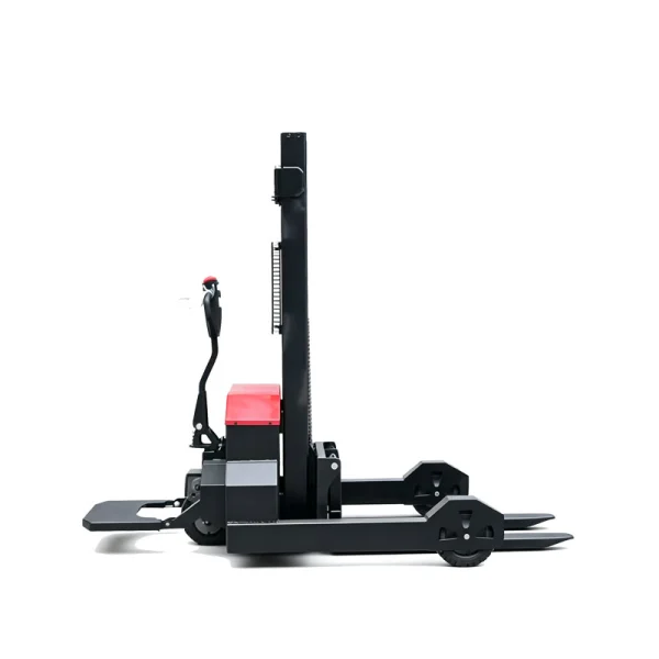1.5 Ton Full Electric Rough Terrain Stacker | Stand-On Electric Stacker