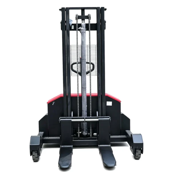2 Ton Full Electric Rough Terrain Stacker | Stand-On Electric Stacker