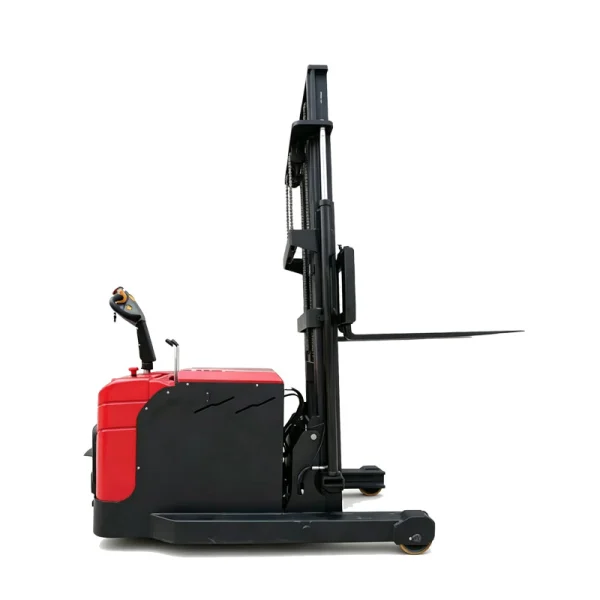1.5 Ton Fully Electric Stand-On Reach Stacker | Electric Stacker