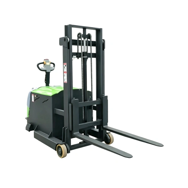 2 Ton Fully Electric Stand-On Counterbalance Stacker | 5000mm Lift
