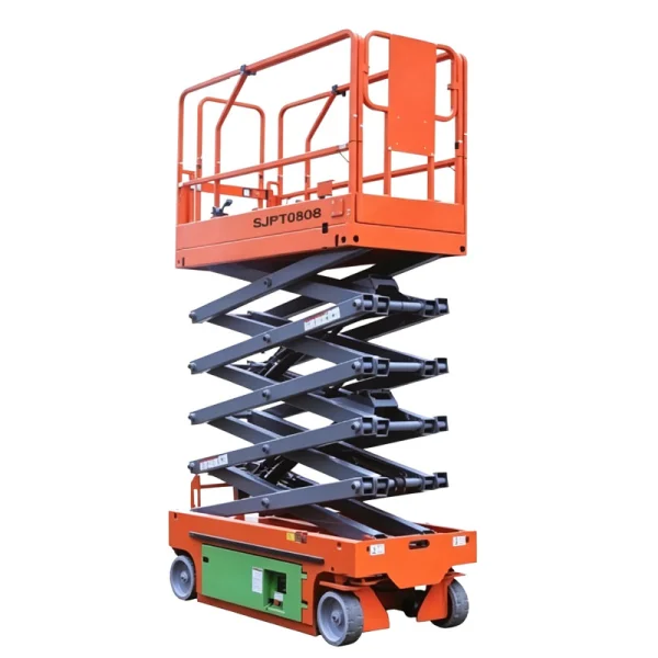 Self-Propelled Wheeled Scissor Lift | 6–10 m Working Height