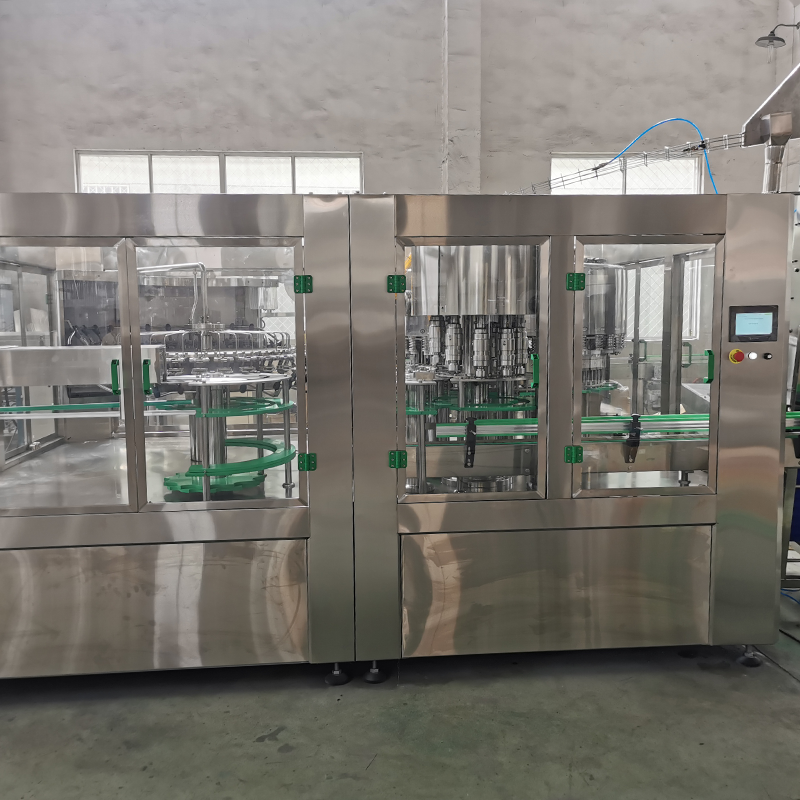  4-in-1 twice filling unit for juice with pulp | GEM machinery