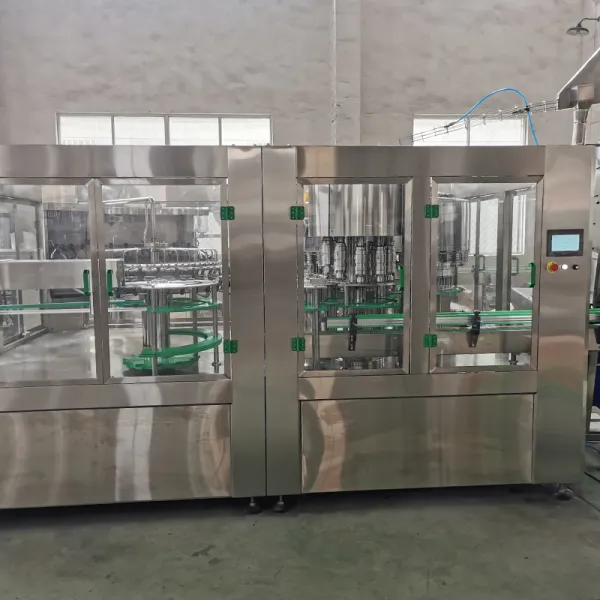  4-in-1 twice filling unit for juice with pulp | GEM machinery