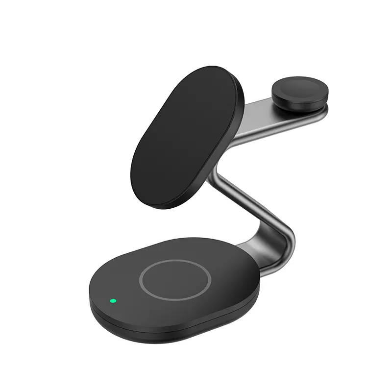 3 in 1 15w magnetic Wireless Charger Qi Wireless Charging Stand