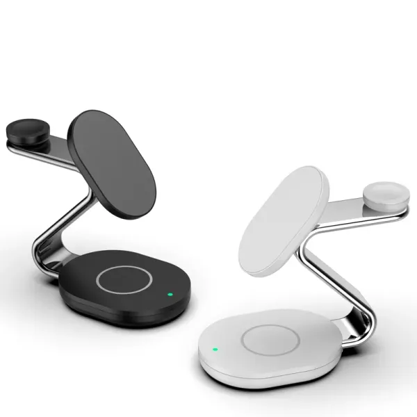 3 in 1 15w magnetic Wireless Charger Qi Wireless Charging Stand