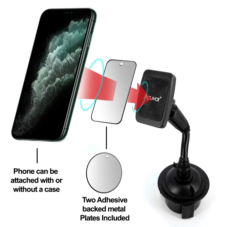 Gooseneck Phone Cup Holder and Car Mount