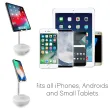 Wireless Speaker with Adjustable Phone and Tablet Desk Stand Holder