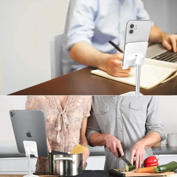 Wireless Speaker with Adjustable Phone and Tablet Desk Stand Holder