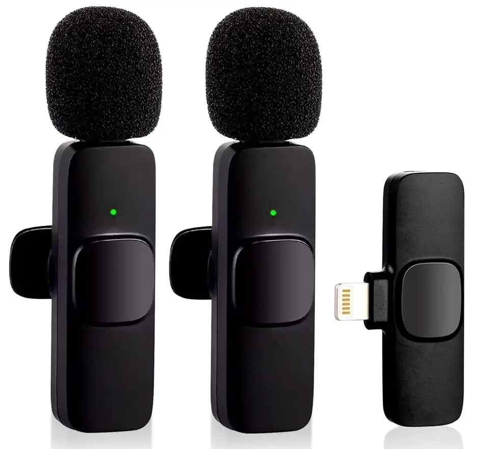 Plug-Play Wireless Lavalier Mic 
