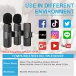 Plug-Play Wireless Lavalier Mic 