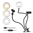 3.5 Inch Clip-On Mini USB Ring Light Fill-in Lamp