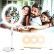 10-inch USB Ring Light for Desk Table
