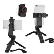 Smartphone Phone Holder Tripod Handheld Stabilizer Hand Grip Mount