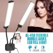 Dual arm eyelash extension beauty lash light lamp for salon Nail