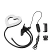 Clip On Desk Heart Shape 6inch SELFIE RGB RING LIGHT