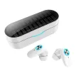 Solar Earbuds Bluetooth Headphones with Solar Panels and Charging Box