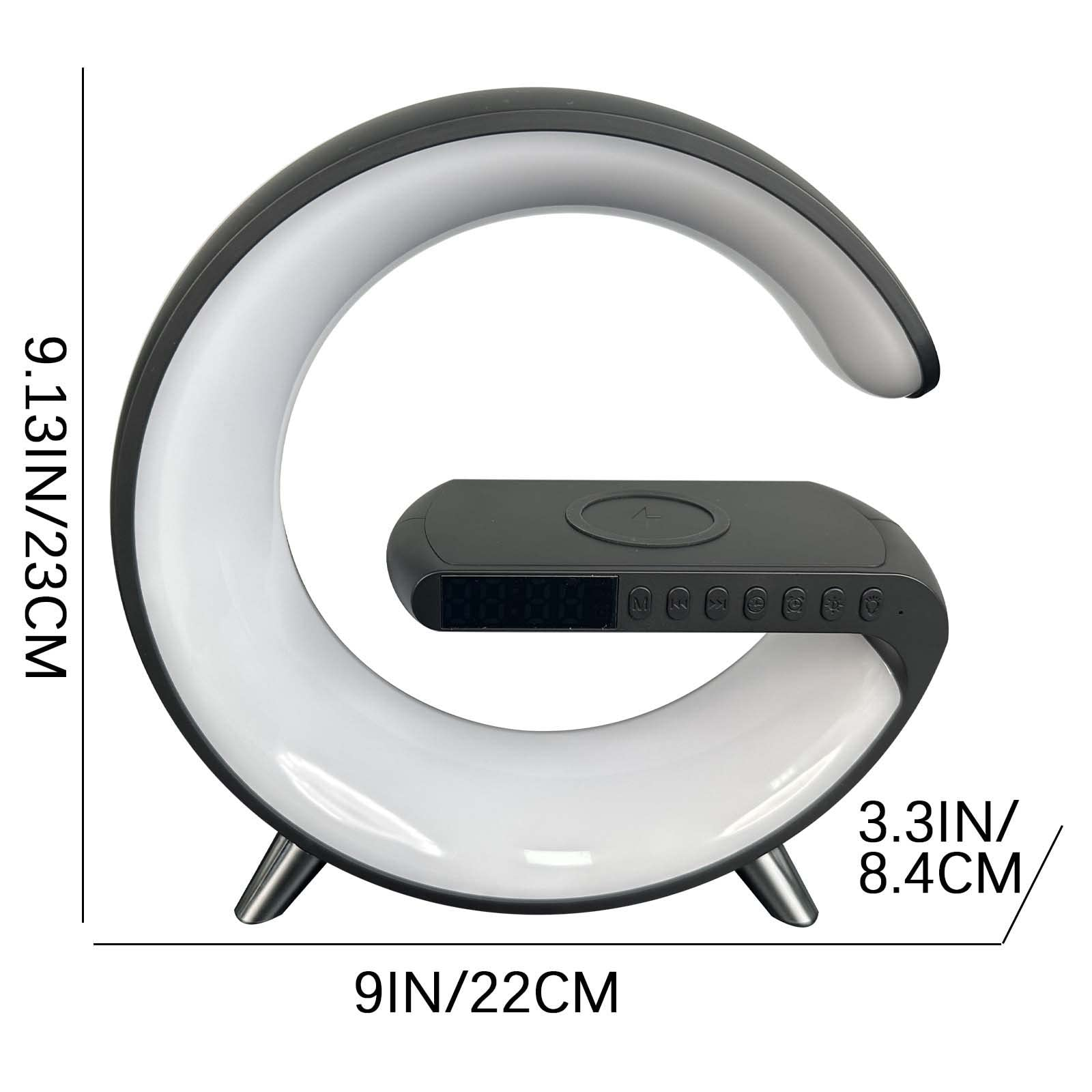 4 In 1 Wireless Charger Night Light Bluetooth Speaker 