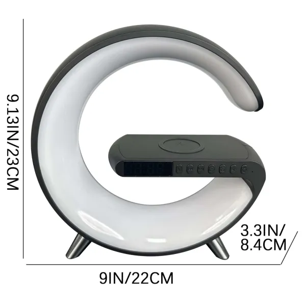 4 In 1 Wireless Charger Night Light Bluetooth Speaker 