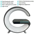 4 In 1 Wireless Charger Night Light Bluetooth Speaker 
