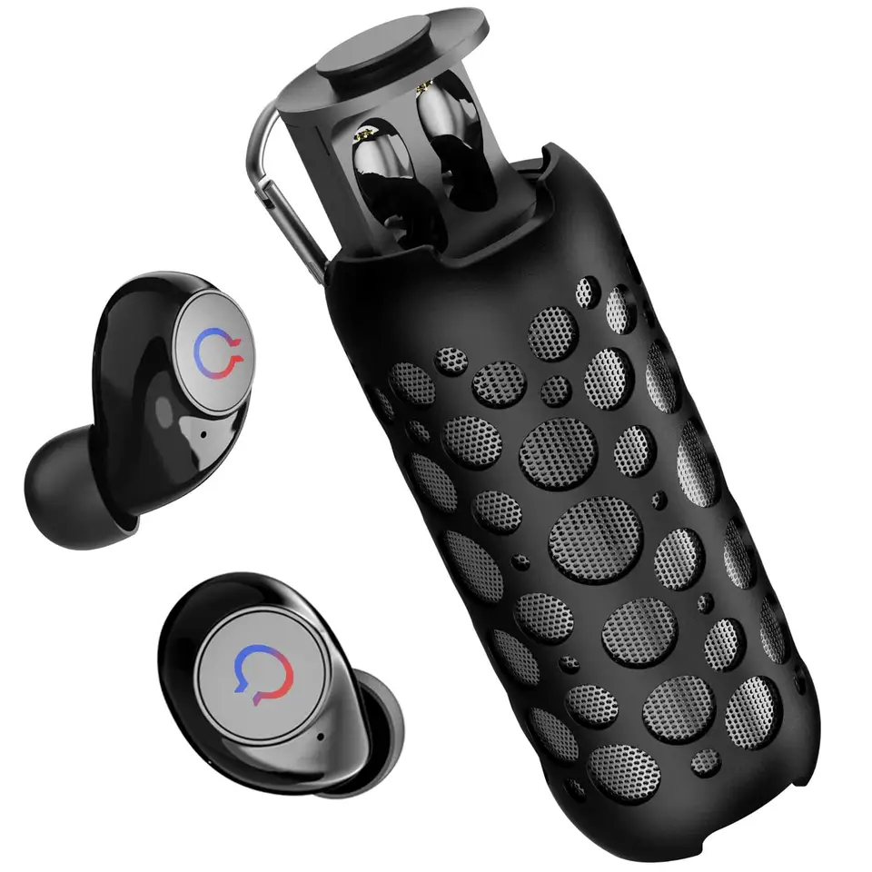 2 in 1 Speaker With in-ear Headphones