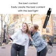 wireless selfie stick tripod stand with remote control Led fill light