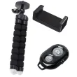 Sponge Octopus Flexible Tripods Selfie Stick with Mobile Phone Holder 