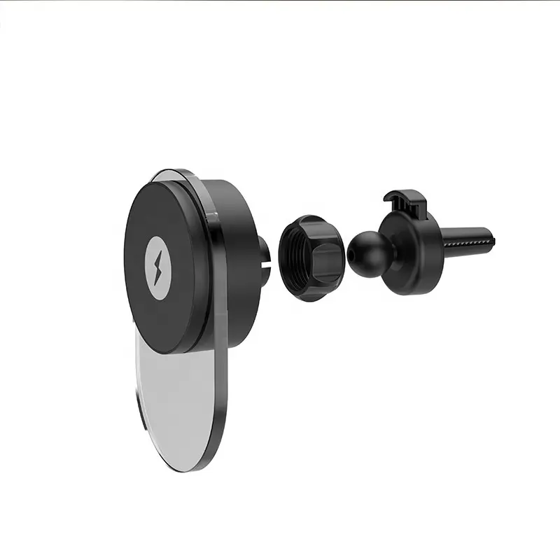 Magnetic Wireless Car Charger Mount Compatible with Magsafe