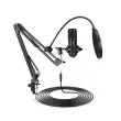  Vlogging Recording Condenser USB Microphone KIT