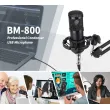  Vlogging Recording Condenser USB Microphone KIT